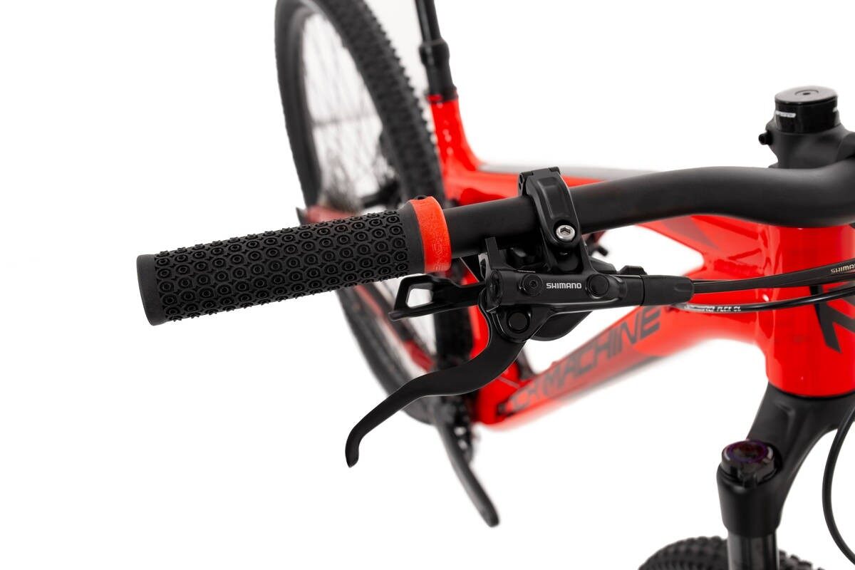 bicicleta rock machine blizzard xcm 30 29 29 gloss red black crimson 190 l 2