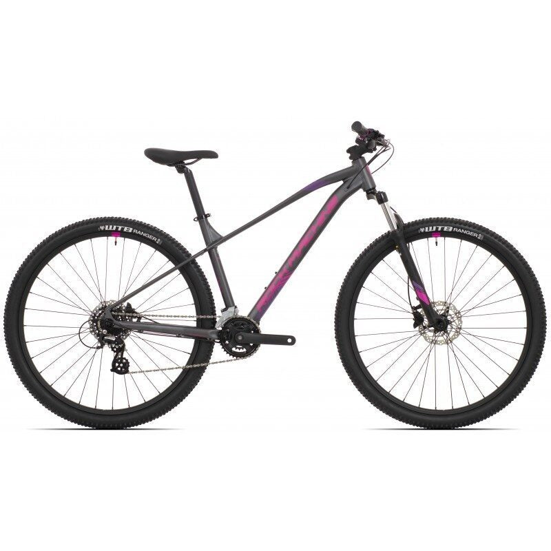 bicicleta rock machine catherine 10 29 29 matte anthracite pink violet 190 l
