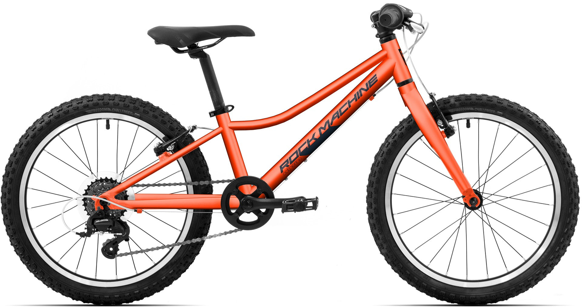 Bicicleta Rock Machine Catherine 20 VB Gloss Neon Gloss Coral Red