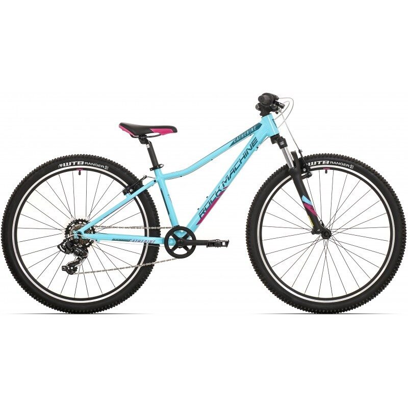 bicicleta rock machine catherine 27 vb 275 gloss neon blue petrol pink 135 xs
