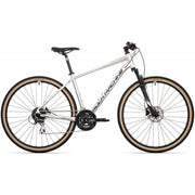 bicicleta rock machine crossride 300 29 gloss silver black grey 180 m