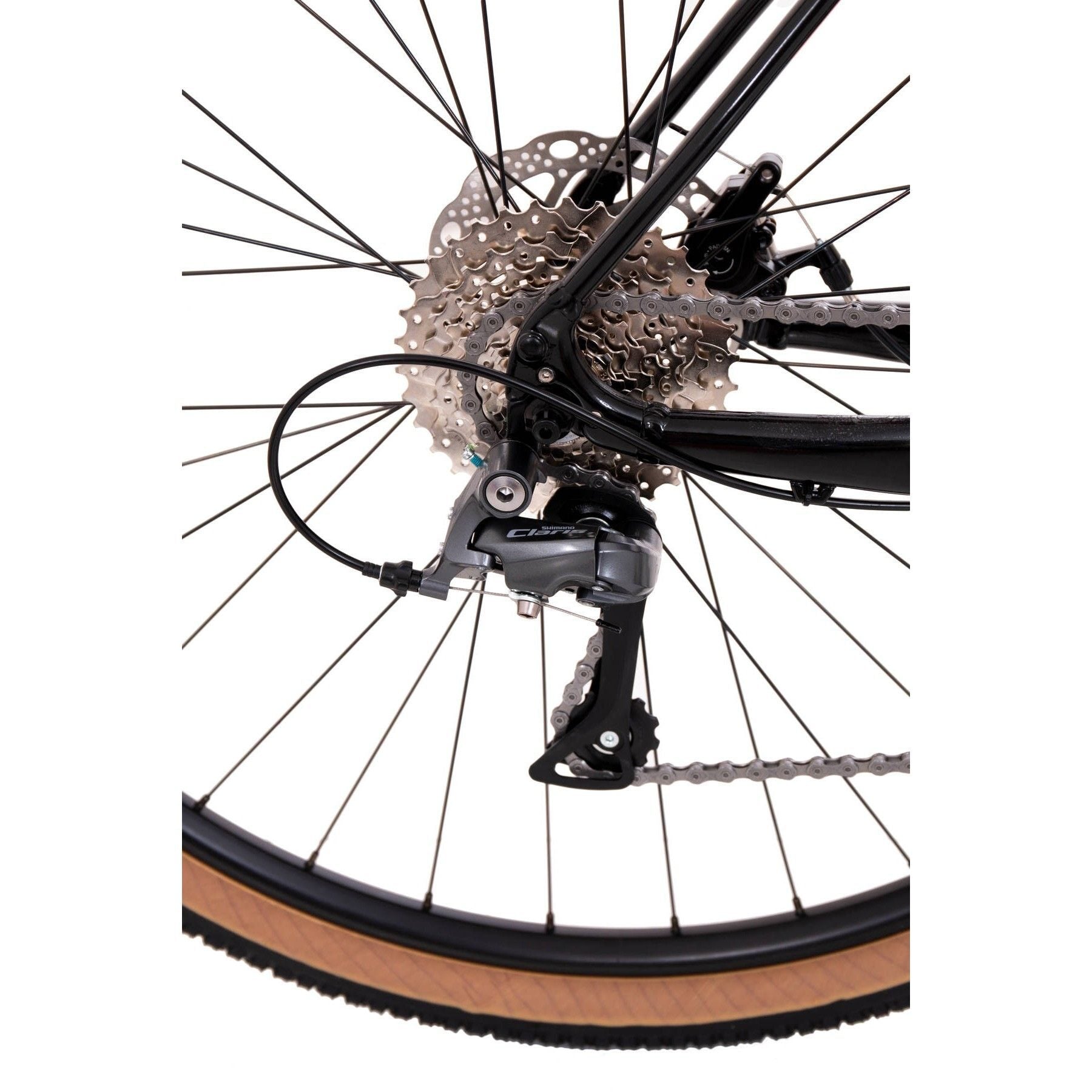 bicicleta rock machine gravelride 200 28 gloss black silver orange 56cm 1