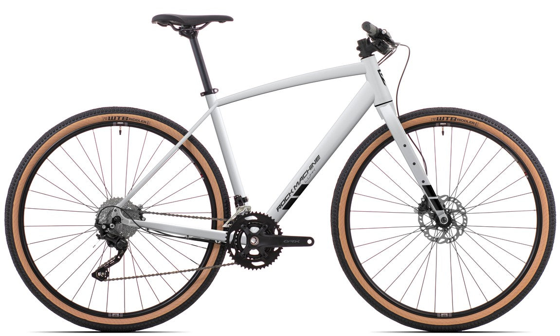 Bicicleta Rock Machine Lukk 20 Flat Bar 28 Matte Limerock Grey 52cm - (L)