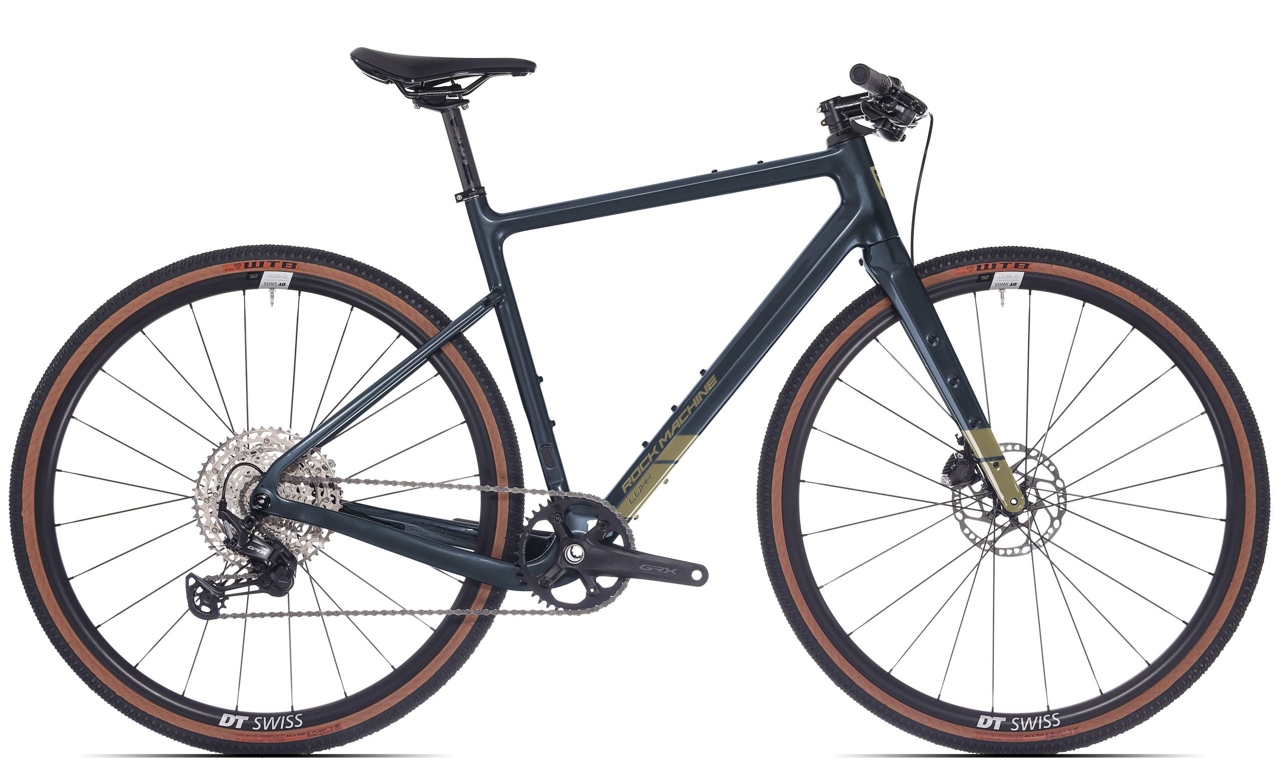 Bicicleta Rock Machine Lukk Cr 10 28 Matte Deep Ocean Blue 54cm - (L)