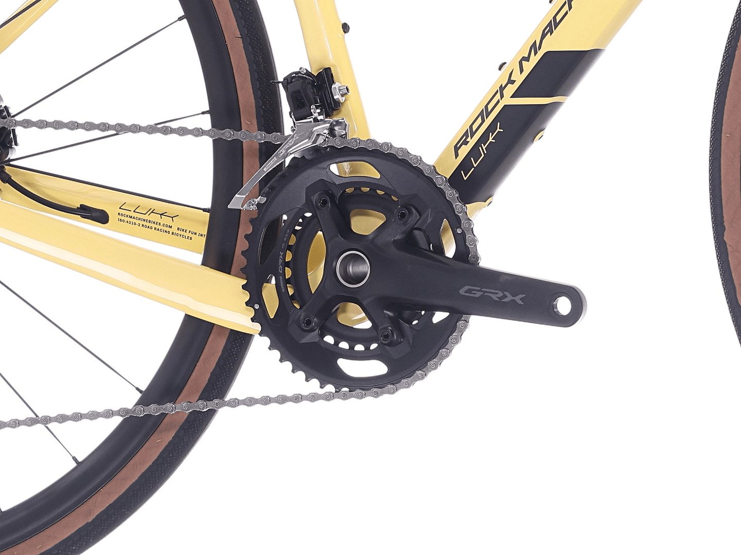 Bicicleta Rock Machine Lukk CR 60 28 Gloss Sulfur Yellow 52cm - (M)