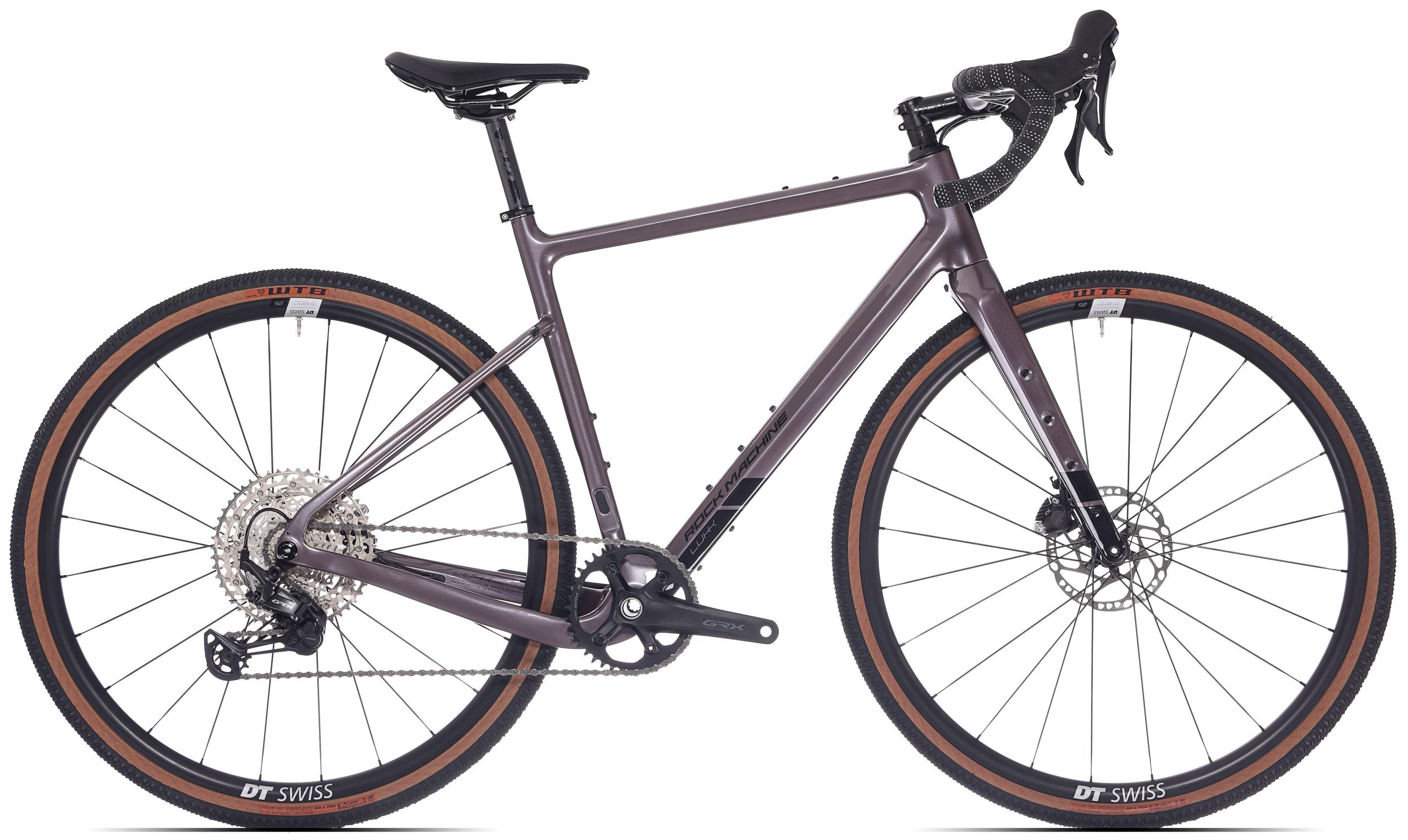 Bicicleta Rock Machine Lukk Cr 70 28 Gloss Purple Garnet 54cm - (L)
