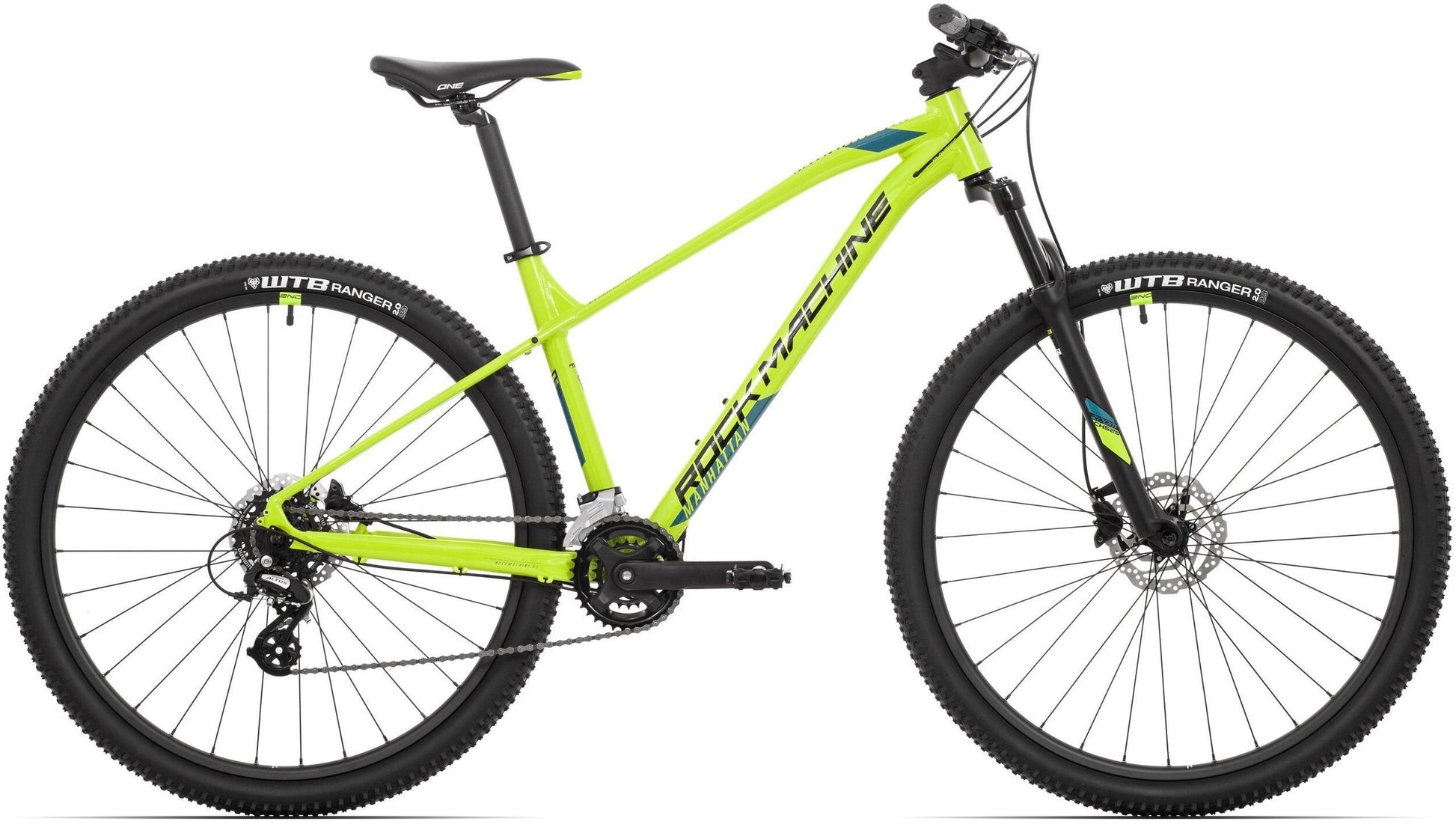 bicicleta rock machine manhattan 40 29 29 gloss radioactive yellow black petrol blue 210 xl 1 scaled