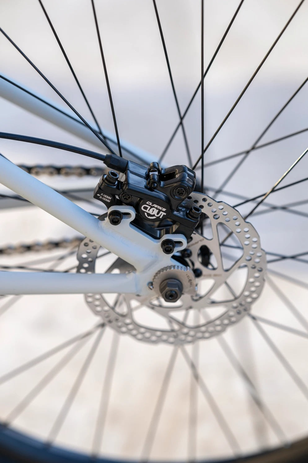 Bicicleta Rock Machine Riff 70s 26 Matte Grey