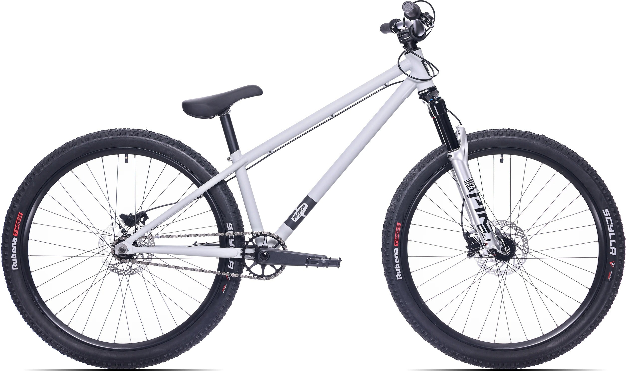 Bicicleta Rock Machine Riff 70s 26 Matte Grey