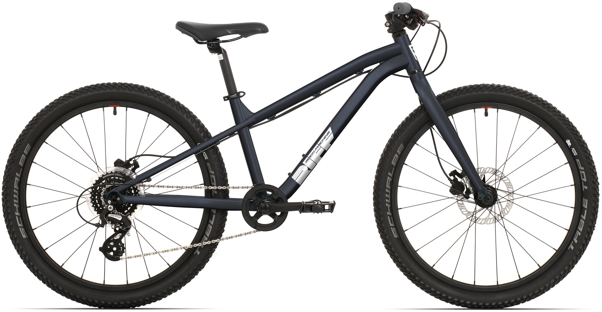 Bicicleta Rock Machine Riff Tr 24 24 Matte Deep Ocean Blue