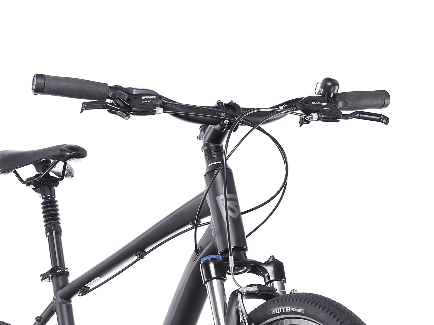 Bicicleta Rock Machine Rokk 30 28 Matte Black 51cm - (L)