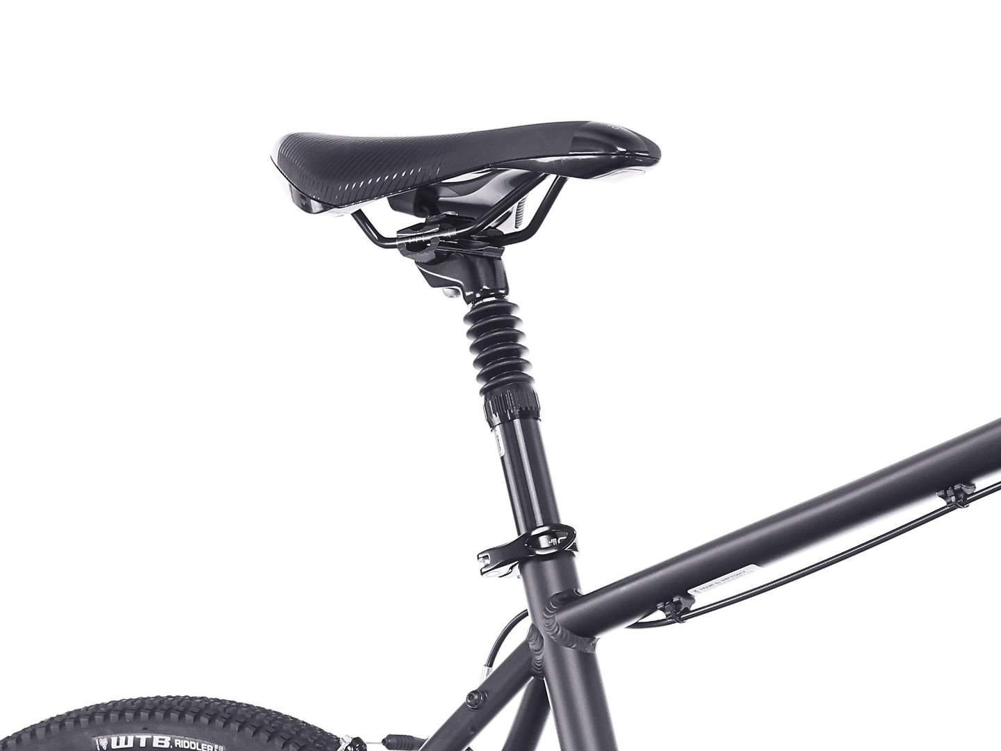 Bicicleta Rock Machine Rokk 30 28 Matte Black 51cm - (L)