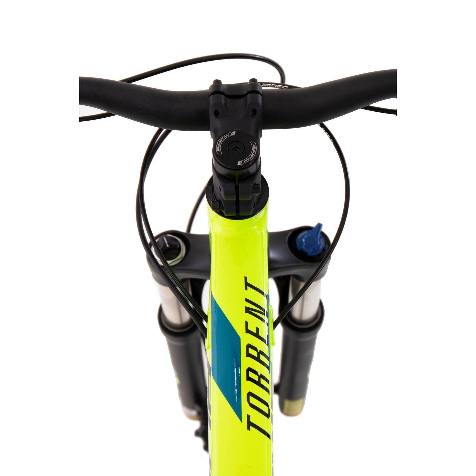 bicicleta rock machine torrent 20 29 29 gloss radioactive yellow black petrol 170 m 2