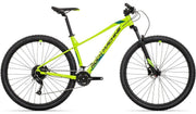 bicicleta rock machine torrent 20 29 29 gloss radioactive yellow black petrol 190 l