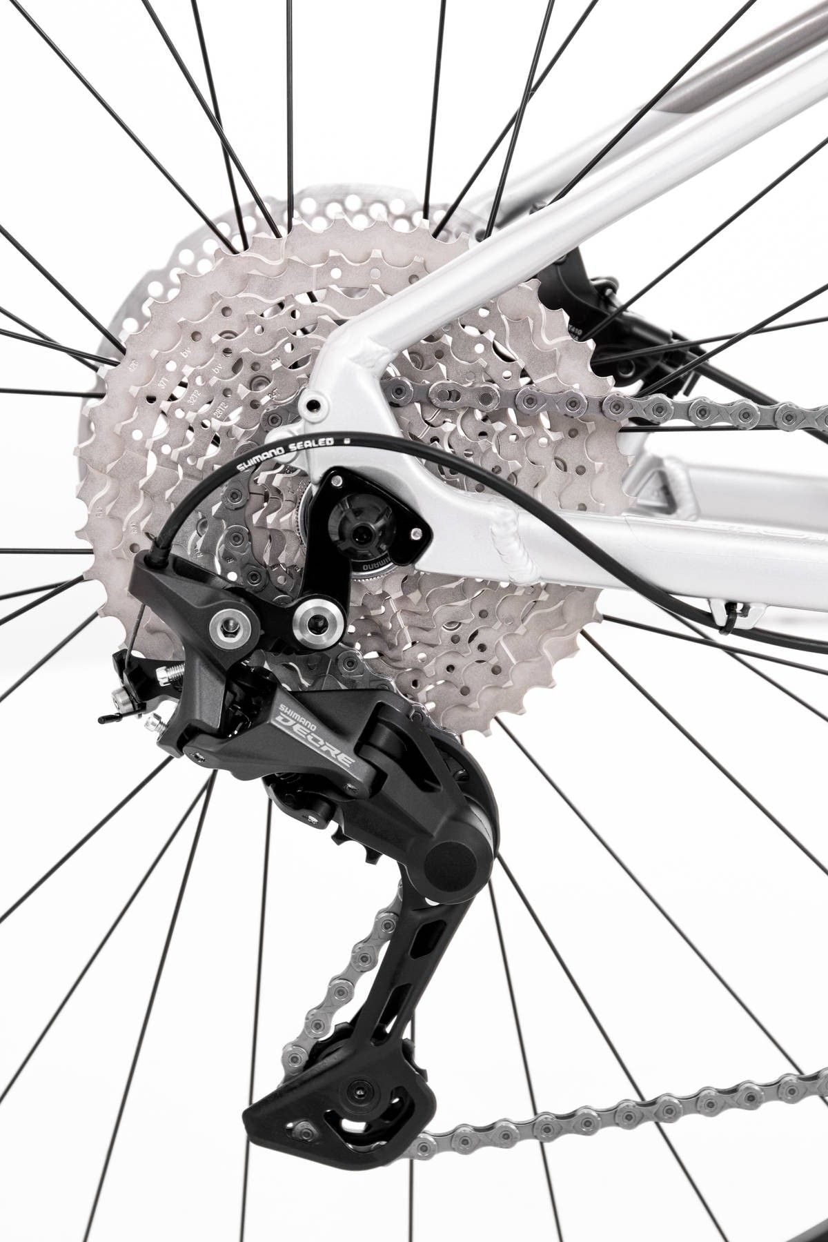 bicicleta rock machine torrent 50 29 29 gloss silver black grey 170 m 1