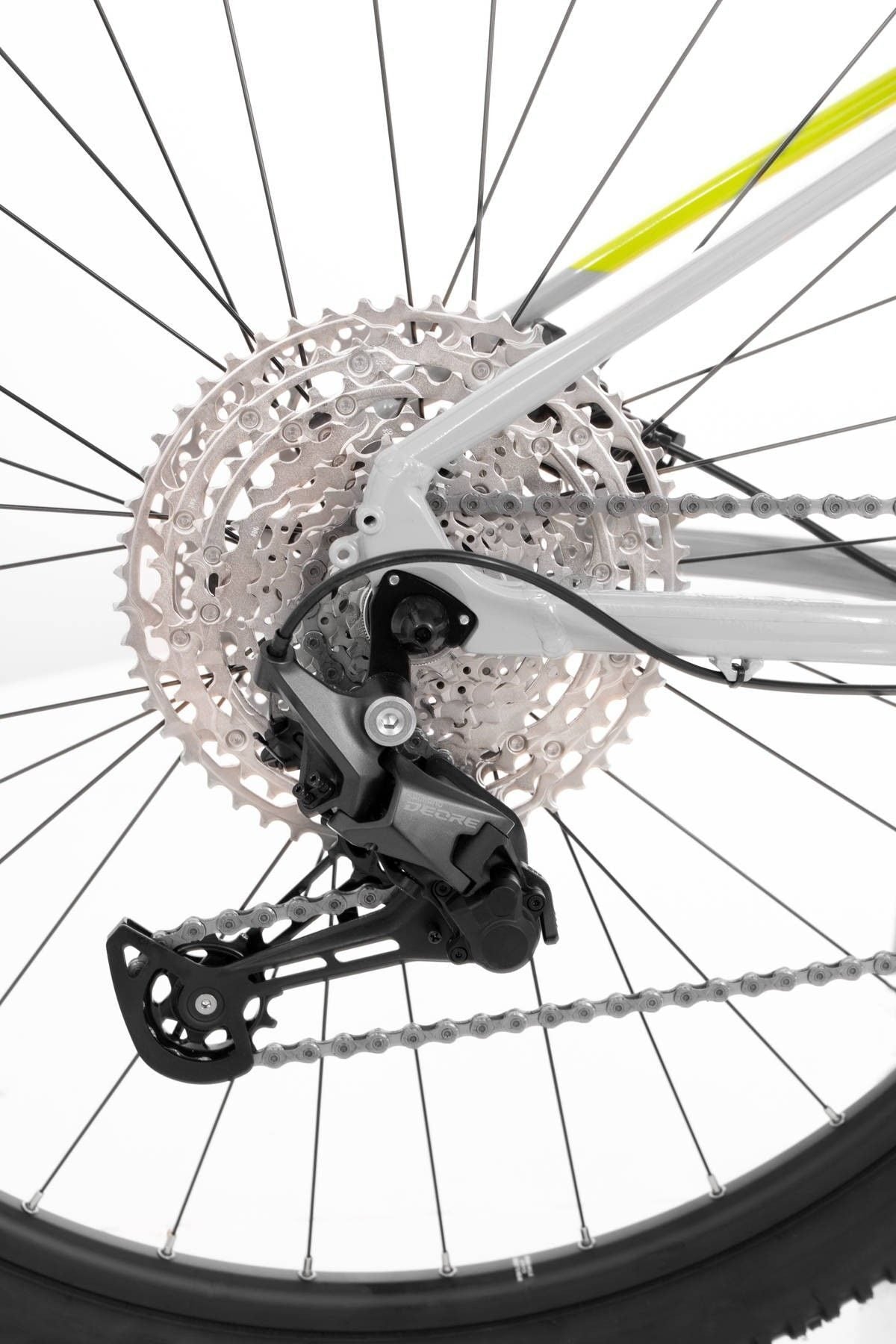 bicicleta rock machine torrent 60 29 29 gloss grey grey radioactive yellow 170 m 2