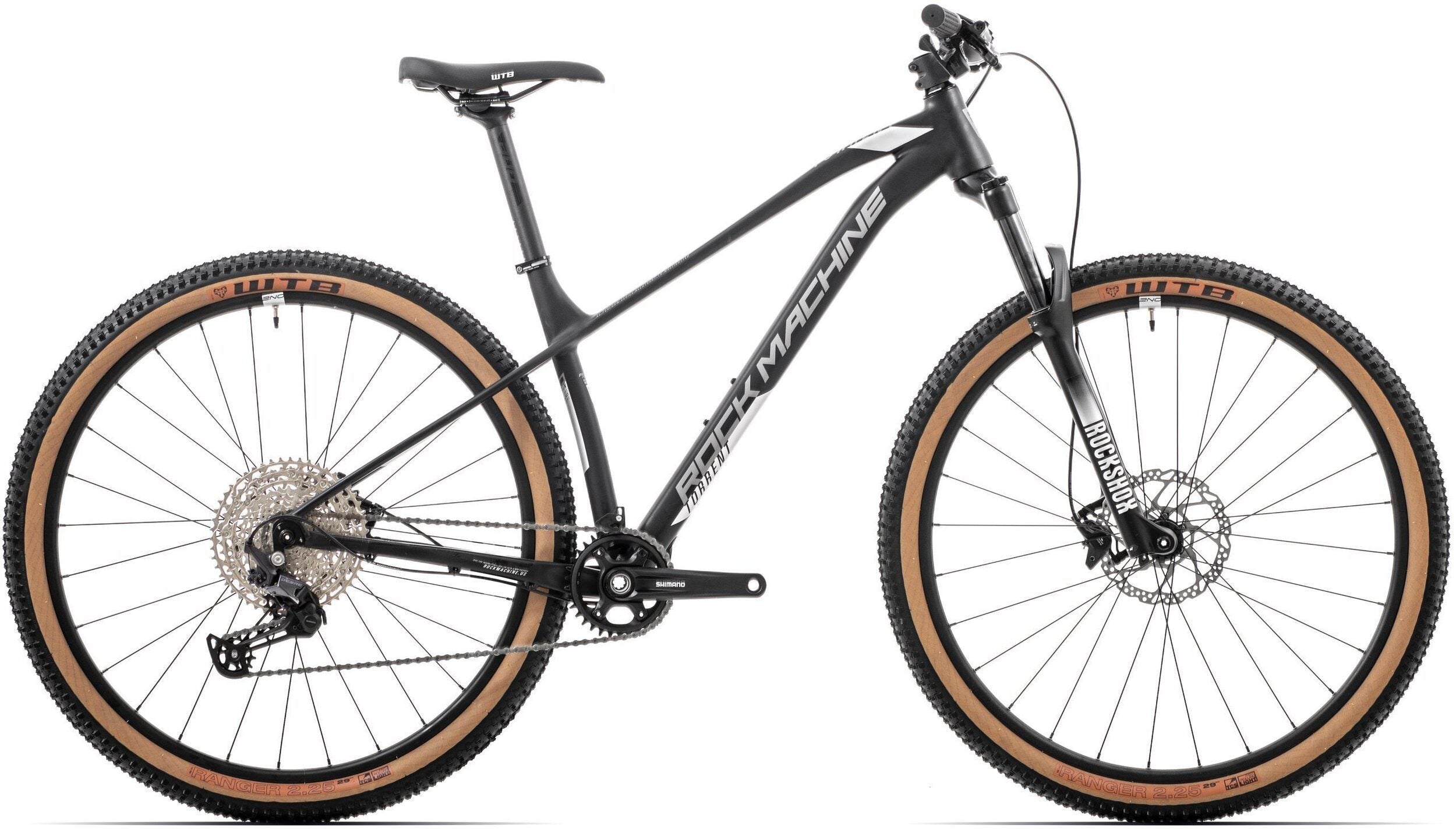bicicleta rock machine torrent 90 29 29 matte black grey silver 210 xl 3 scaled