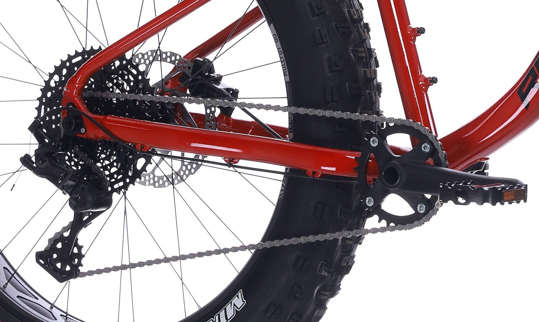 bicicleta rock machine vyory 30 29 gloss metallic orange black 190 l 5