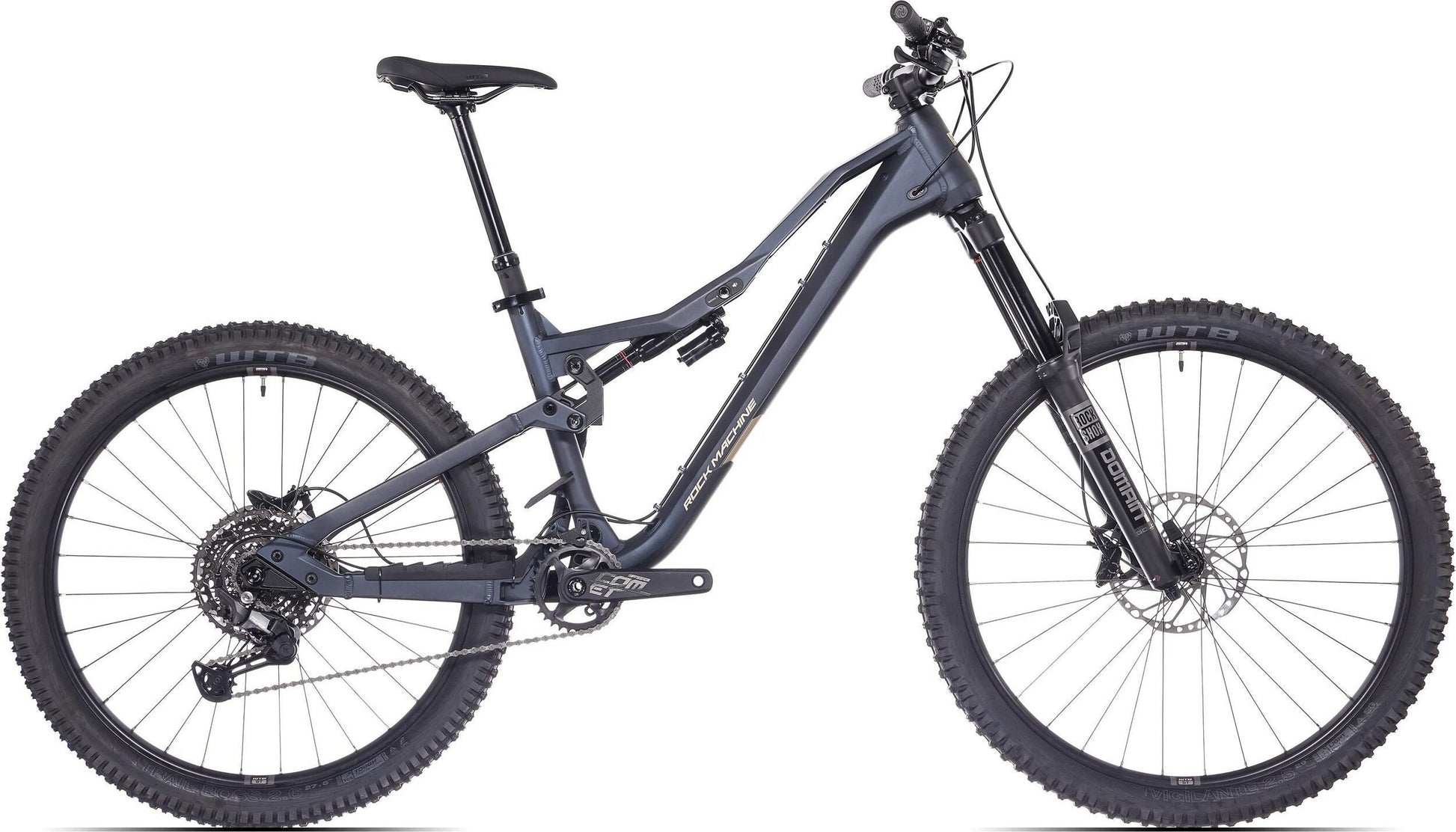 bicicleta rock machine whizz fs ii 50 275 29 matte deep ocean blue 160 m