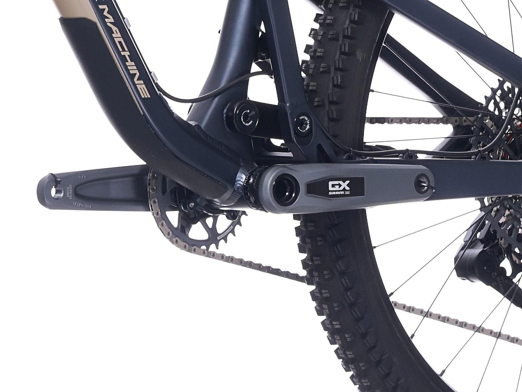 bicicleta rock machine whizz fs ii 90 axs 275 29 matte deep ocean blue 160 m 4