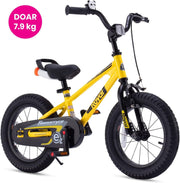 bicicleta royal baby ez freestyle 14 yellow