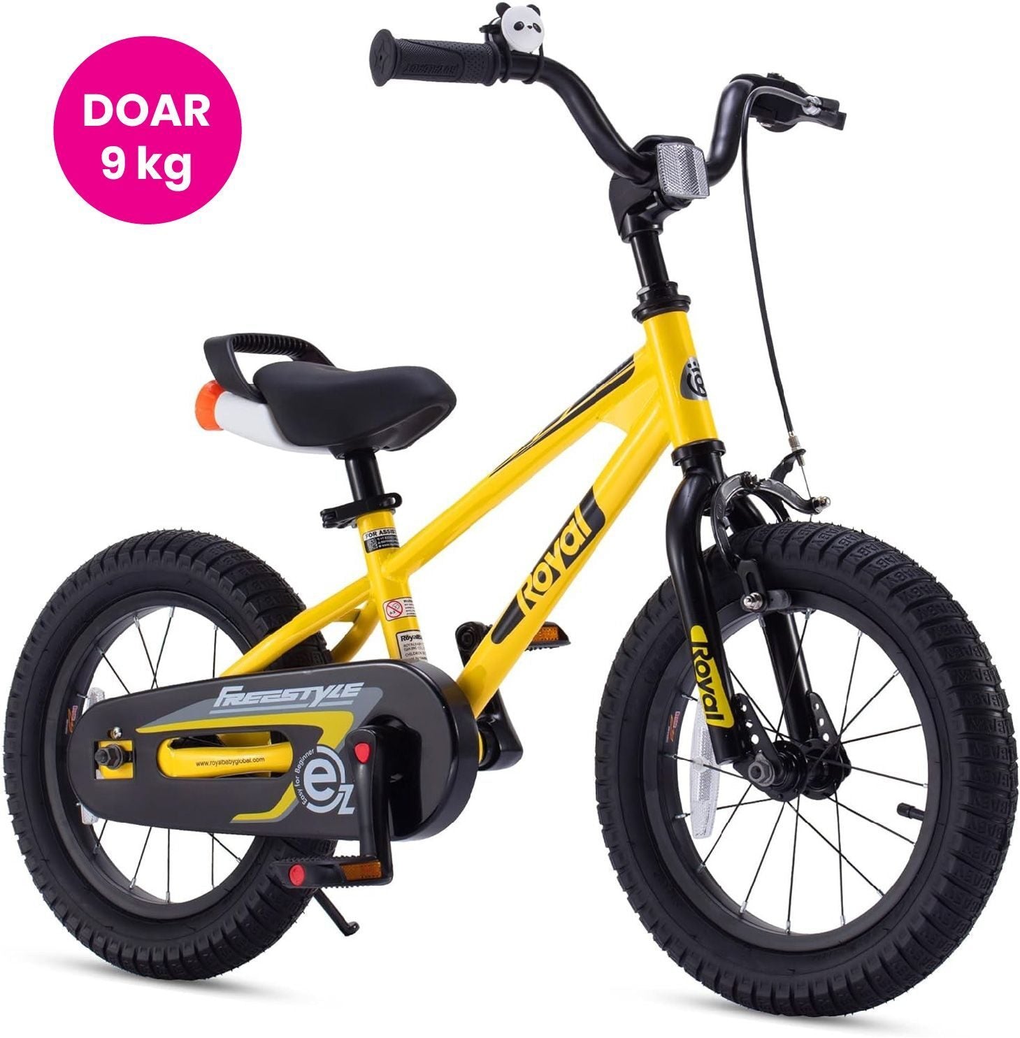 bicicleta royal baby ez freestyle 16 yellow
