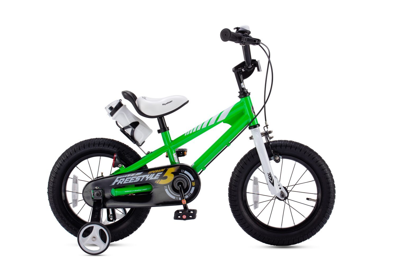 bicicleta royal baby freestyle 12 green 2