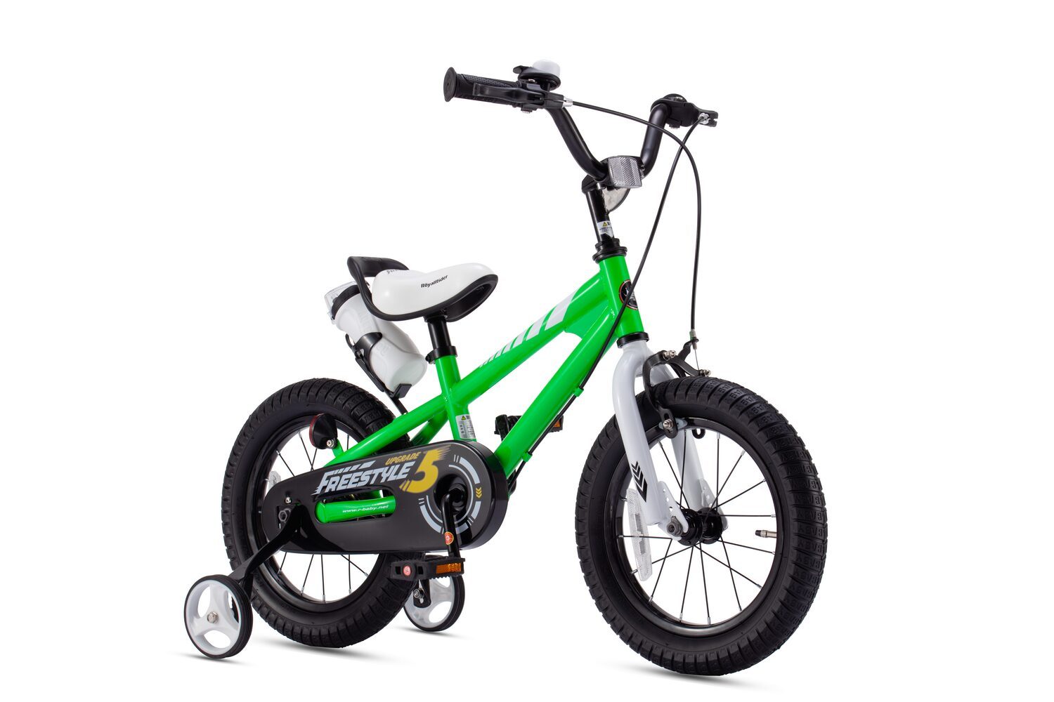 bicicleta royal baby freestyle 12 green