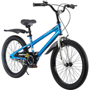 bicicleta royal baby freestyle 20 blue