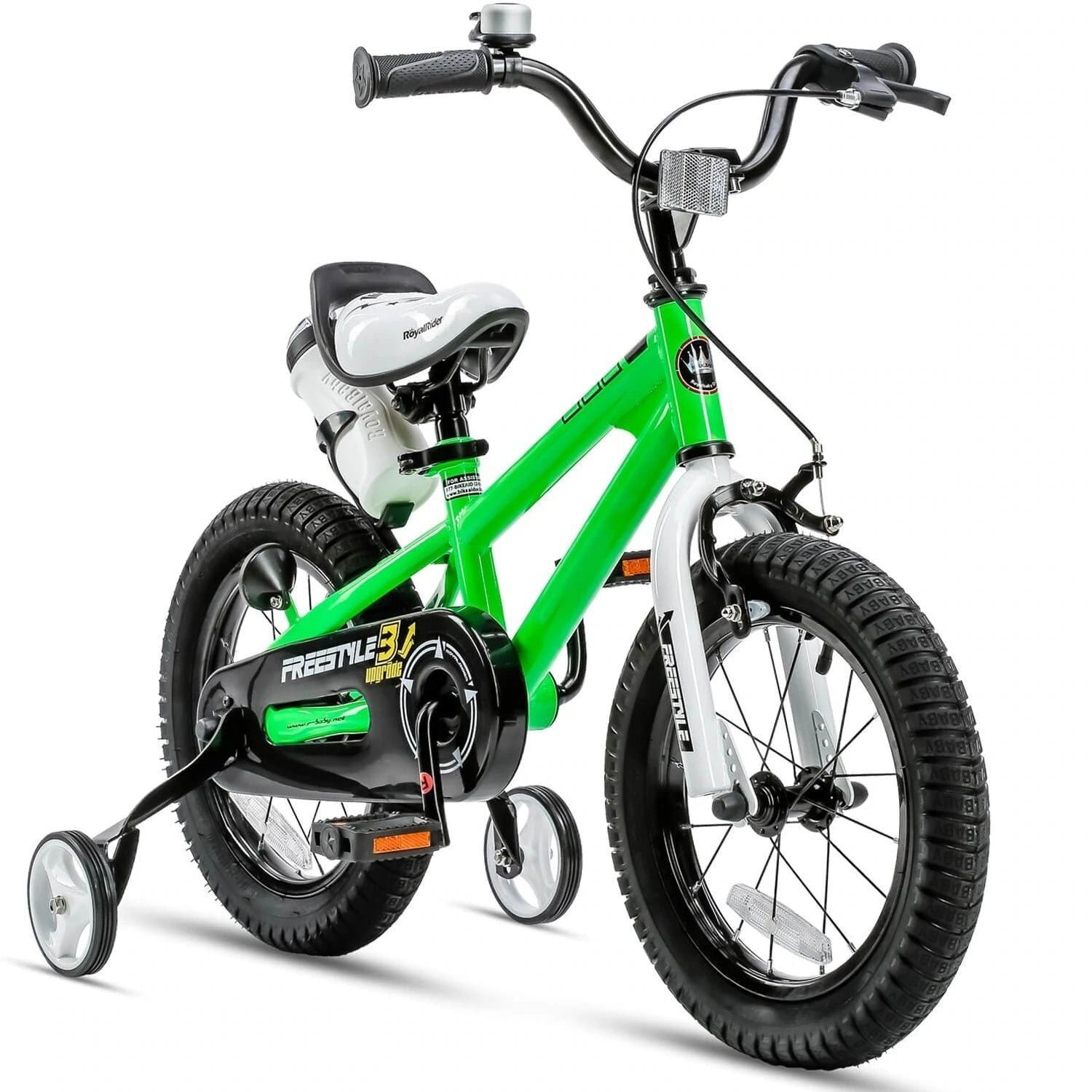bicicleta royal baby freestyle coaster brake 16 green