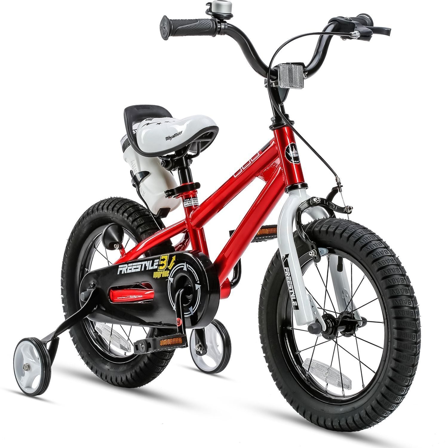 bicicleta royal baby freestyle coaster brake 16 red
