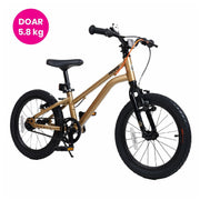 bicicleta royal baby kable belt 16 golden