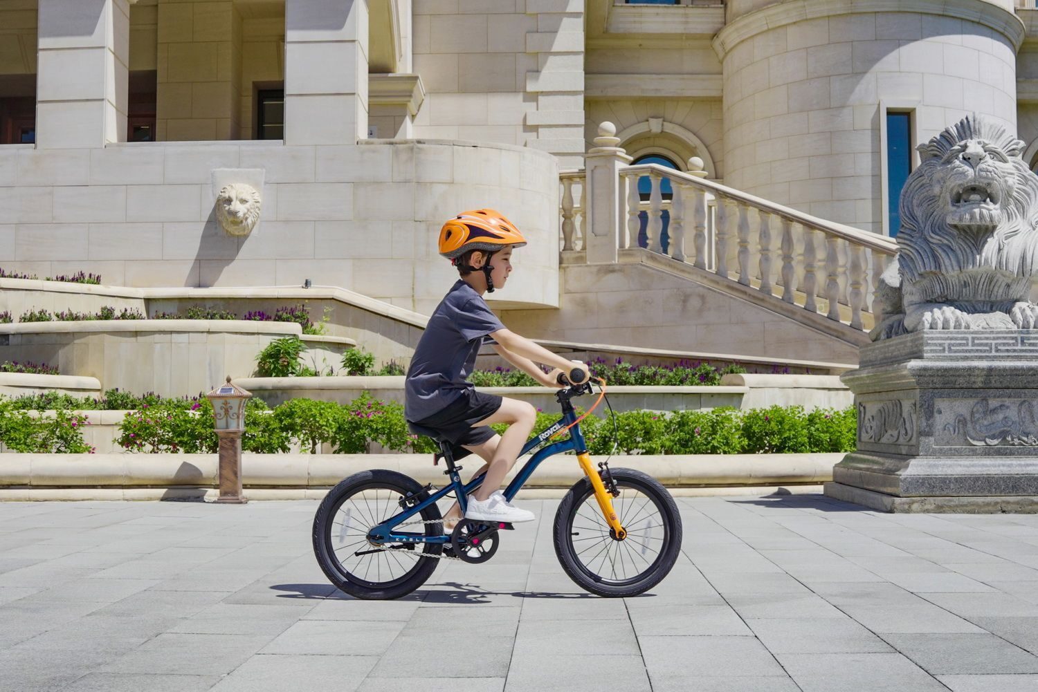 bicicleta royal baby kable ez 14 blue 2