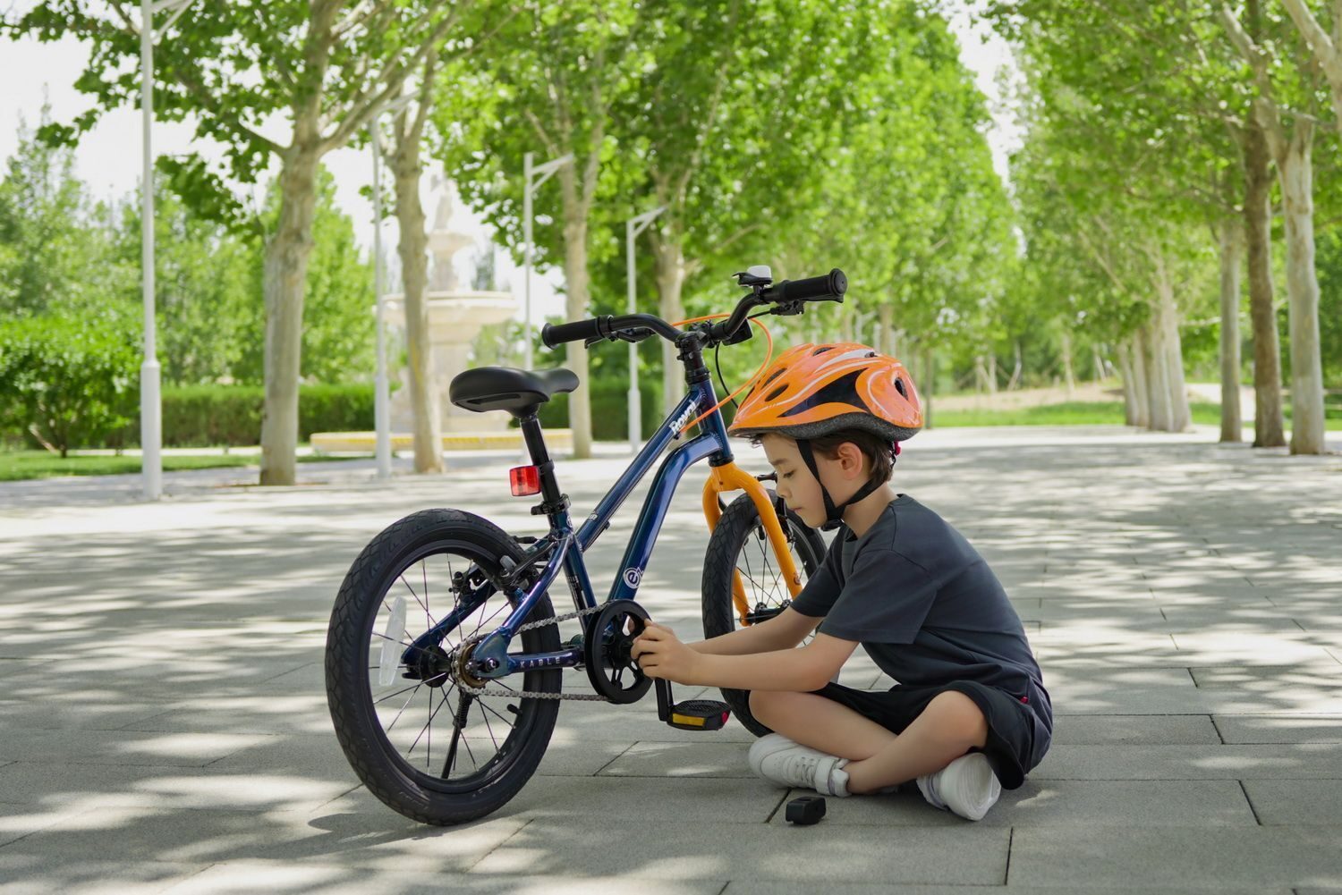 bicicleta royal baby kable ez 14 blue 3
