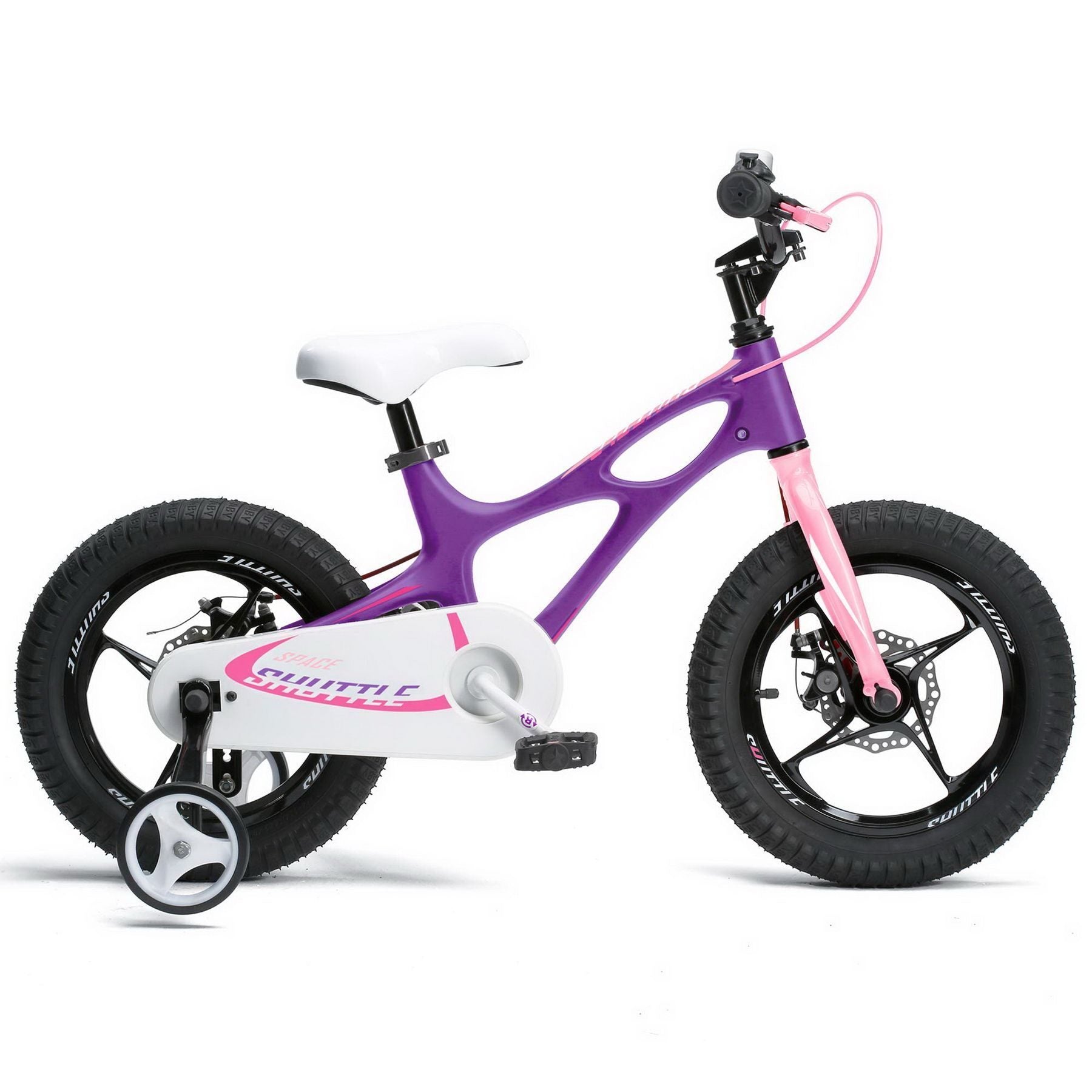 bicicleta royal baby space shuttle 14 purple