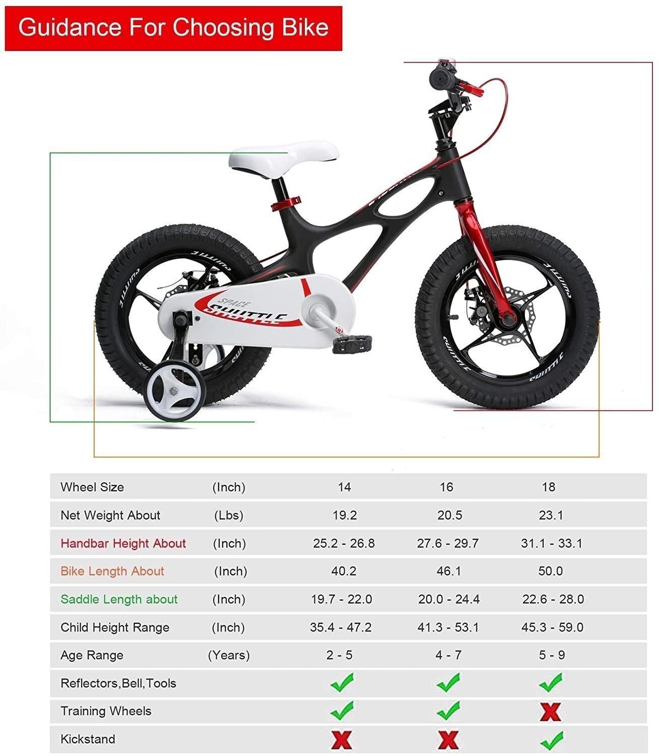 bicicleta royal baby space shuttle 16 black 3