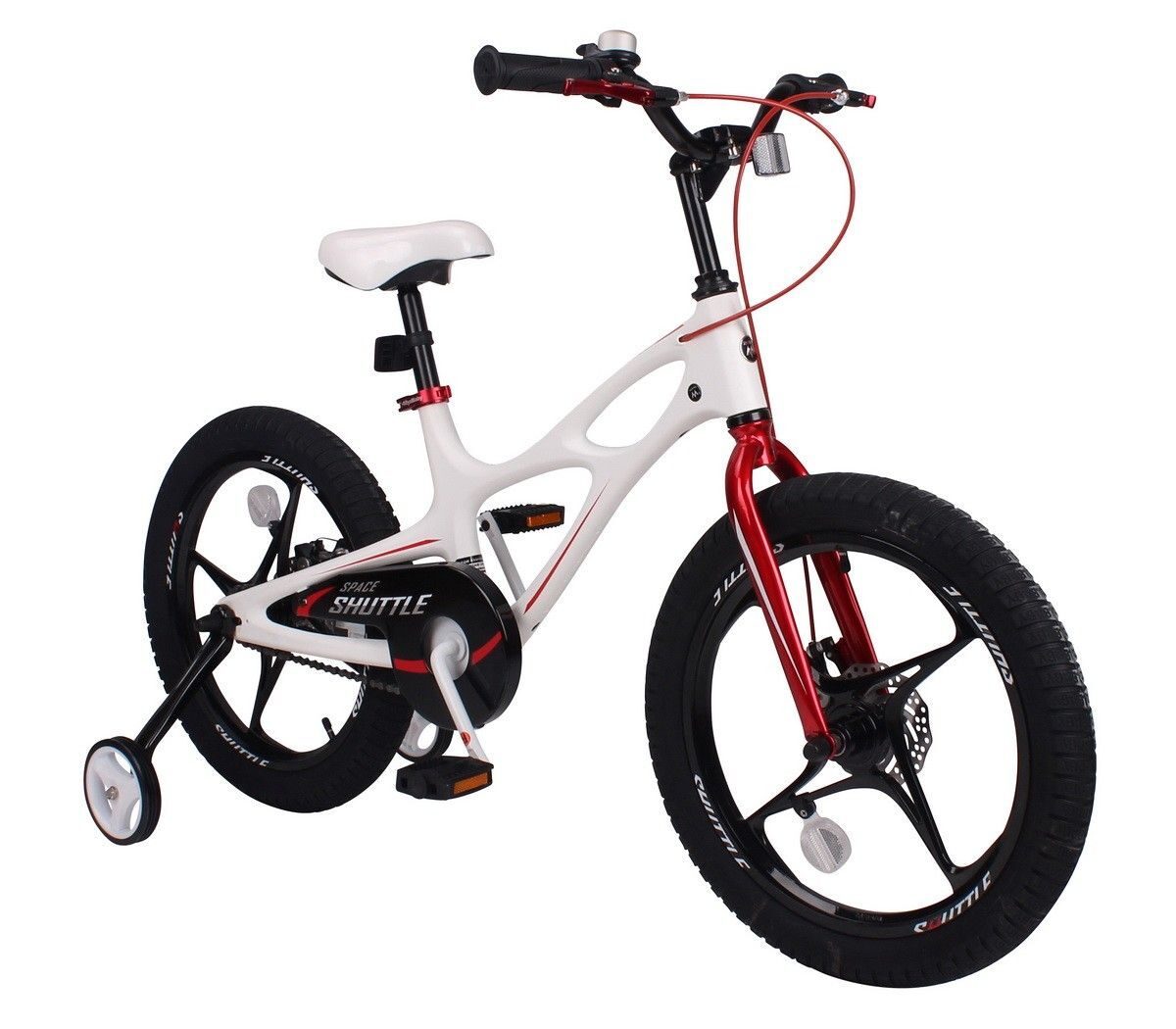 bicicleta royal baby space shuttle 18 white 3