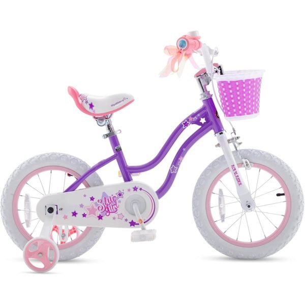 Bicicleta Royal Baby Star Girl 16 Purple