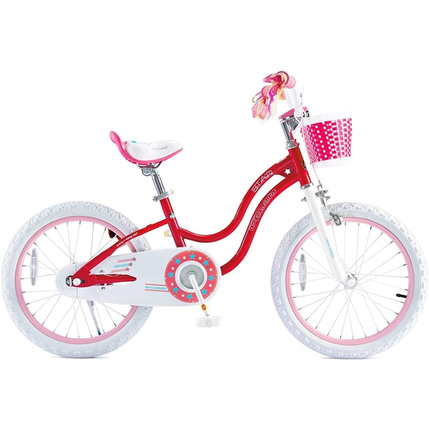 bicicleta royal baby star girl 18 pink 2