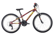 bicicleta sprint hat trick 24 rosu galben scaled