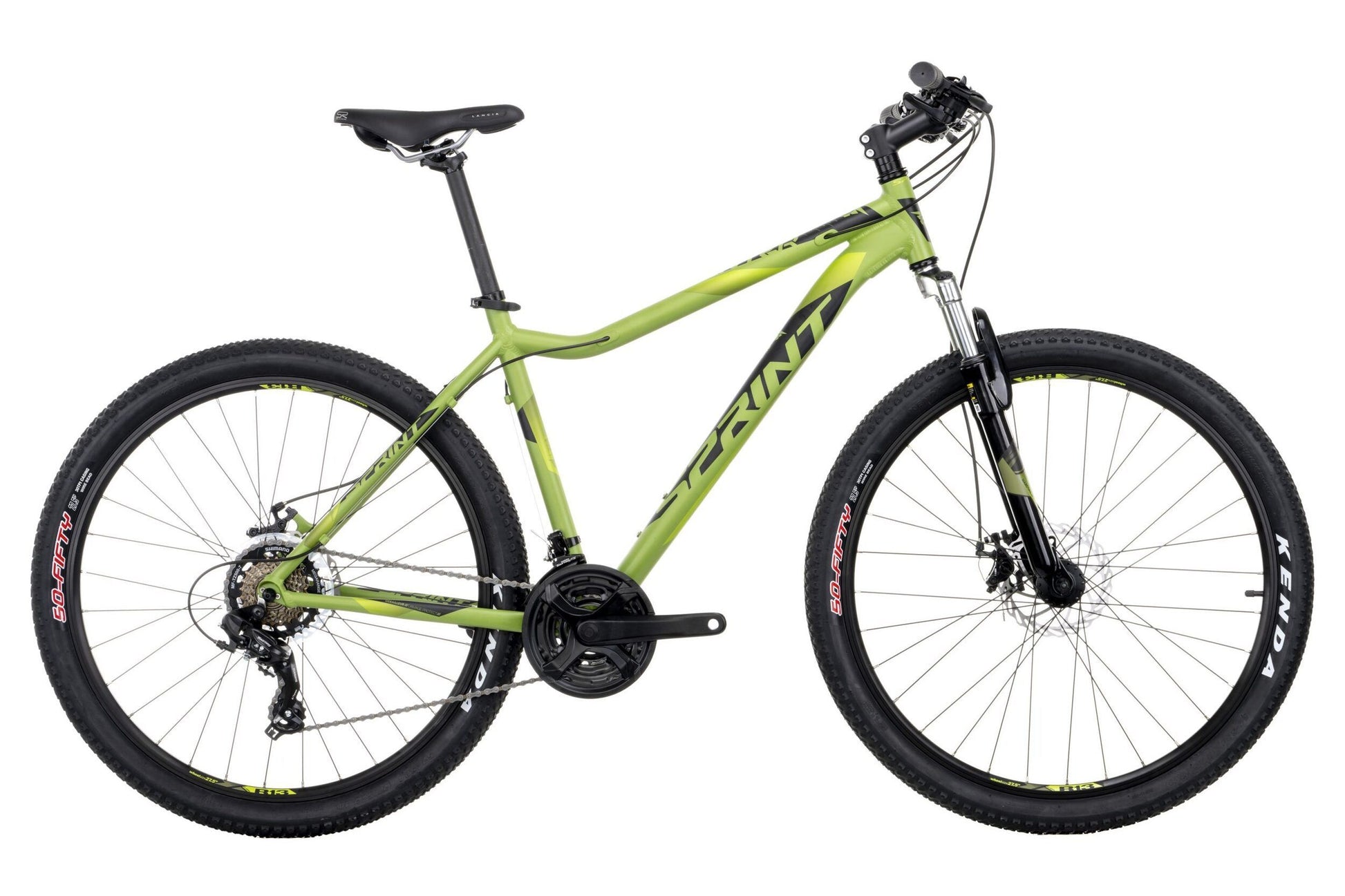 bicicleta sprint hunter 275 verde negru 45cm scaled