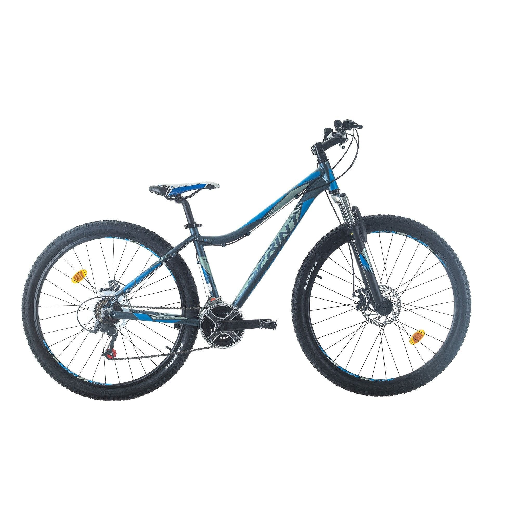 bicicleta sprint hunter mdb 275 albastru 450mm