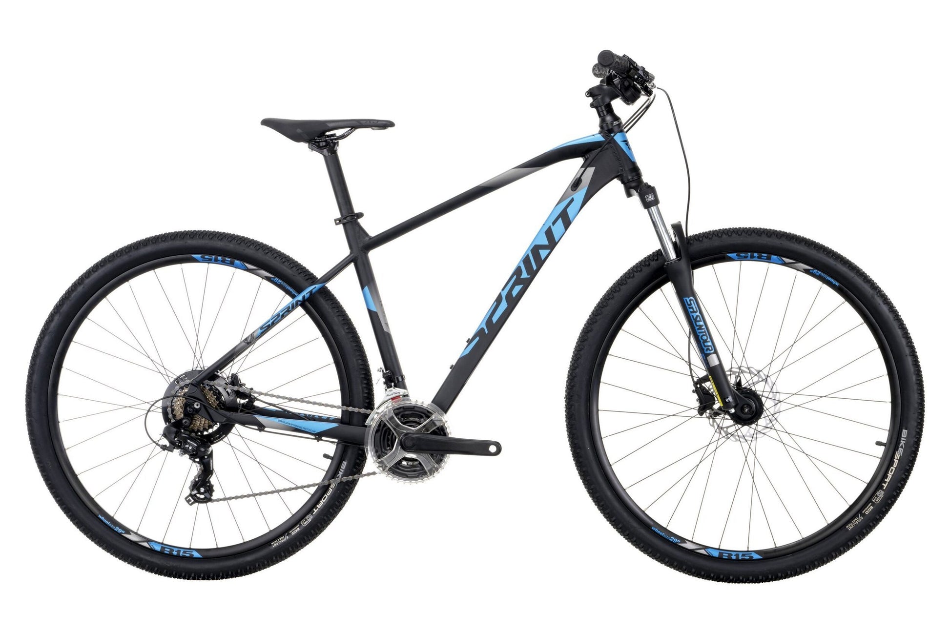 bicicleta sprint maverick 275 negru albastru gri 44cm scaled