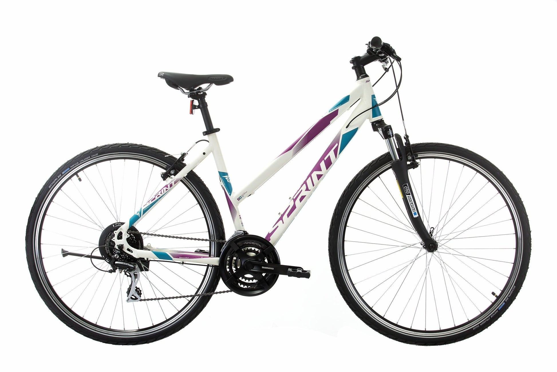 bicicleta sprint sintero lady 28 alb 440mm