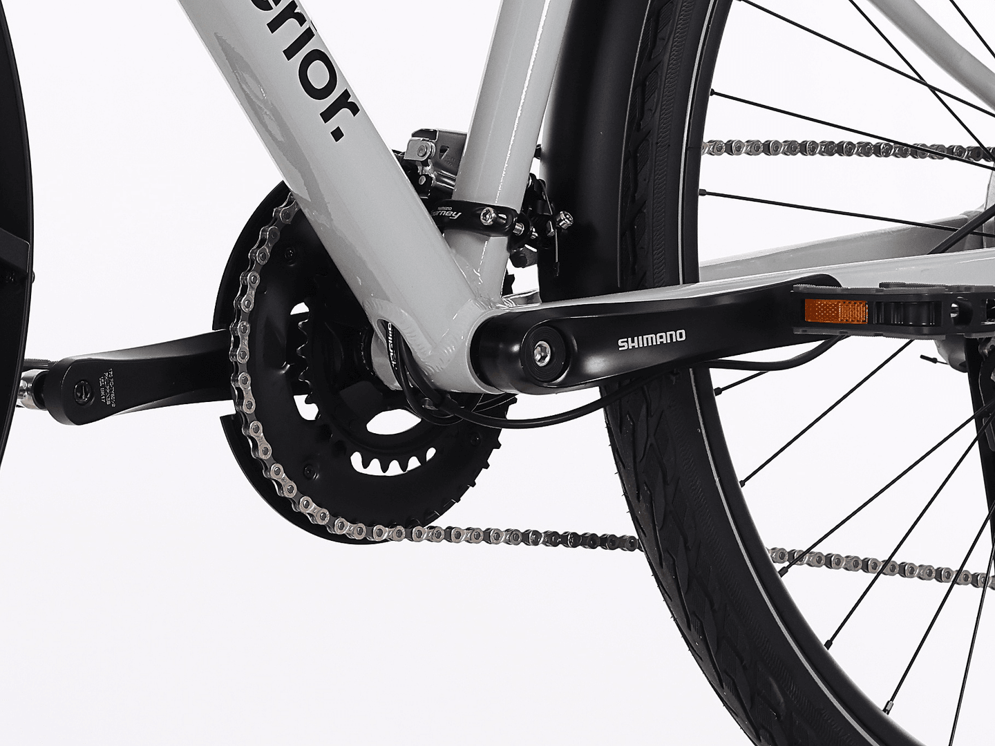 Bicicleta Superior BLOX 6.2 T 28 Gloss Grey 46cm - (M)