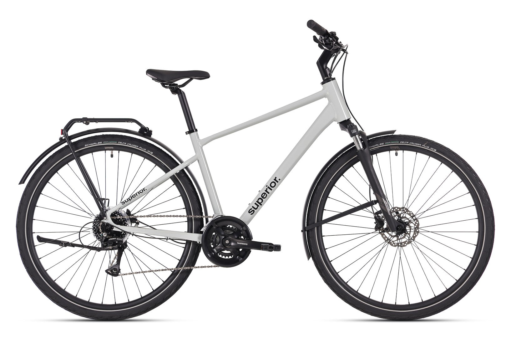 Bicicleta Superior BLOX 6.2 T 28 Gloss Grey 46cm - (M)
