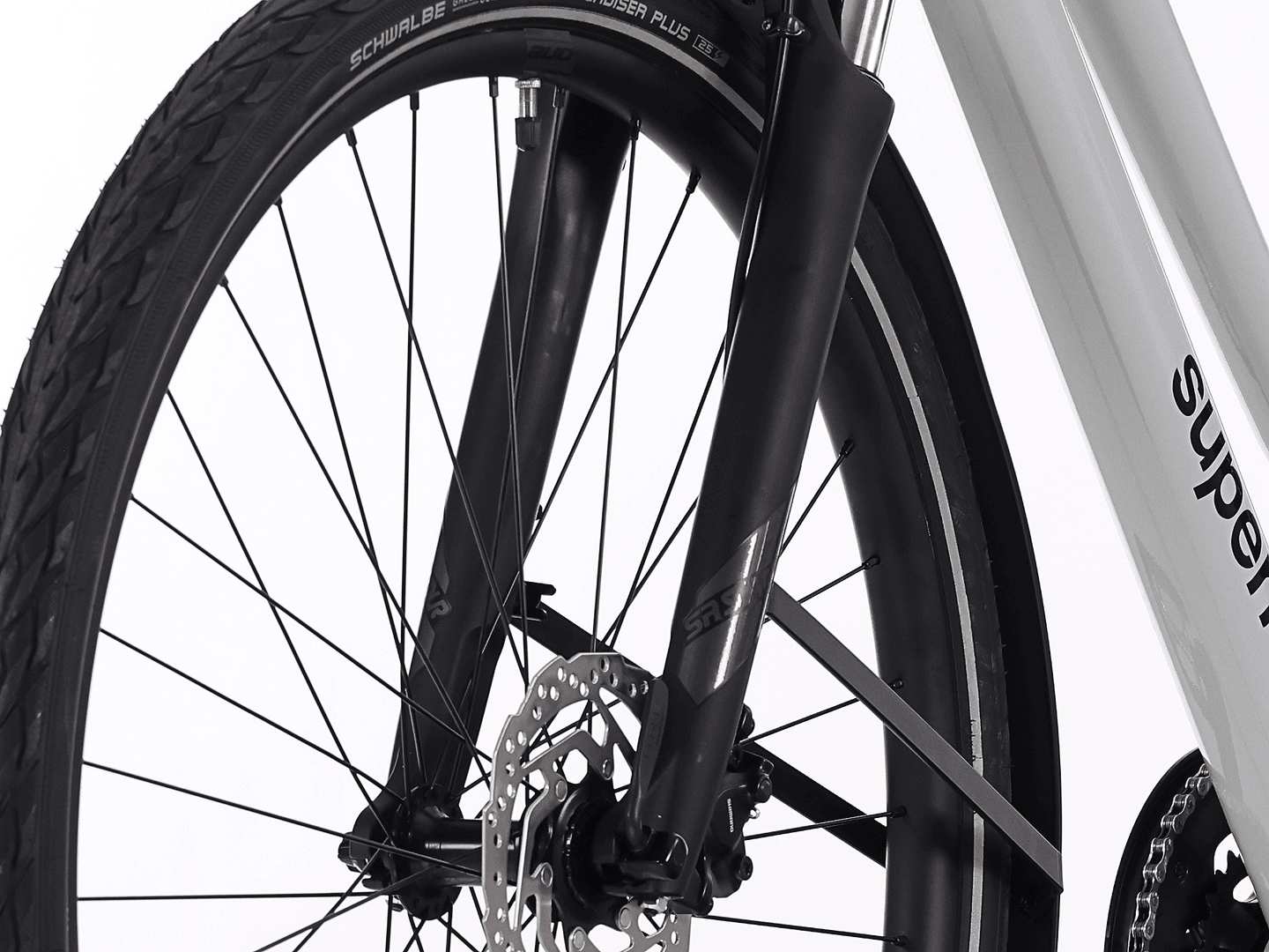 Bicicleta Superior BLOX 6.2 T MS 28 Gloss Grey 38cm - (S)