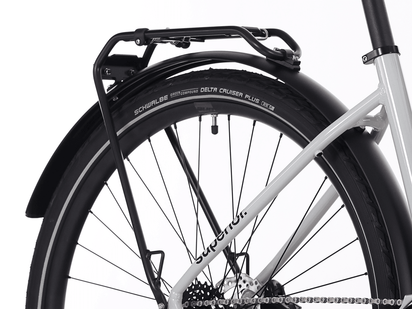 Bicicleta Superior BLOX 6.2 T MS 28 Gloss Grey 38cm - (S)