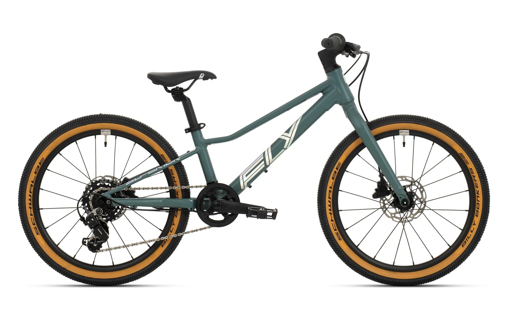 bicicleta superior fly 20 db matte trooper green hologram chrome 1