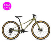 bicicleta superior fly 24 matte olive metallic hologram chrome